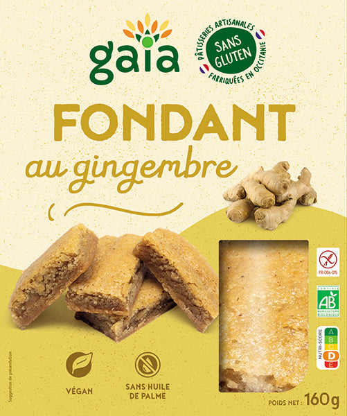 Gaia -- Fondant au gingembre - 160 g