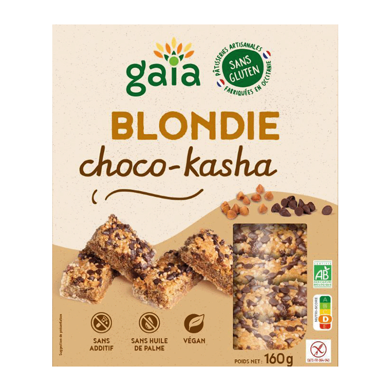 Gaia -- Blondie choco kasha - 160 g