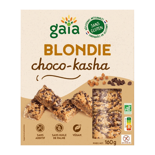 Gaia -- Blondie choco kasha bio - 160 g x 5