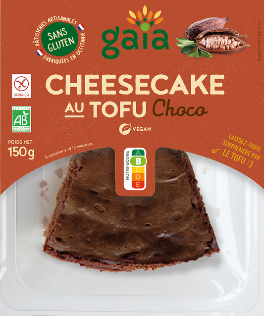 Gaia -- Cheesecake au tofu choco - 150 g