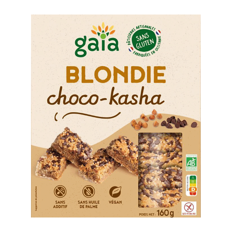 Gaia -- Blondie choco kasha bio - 160 g