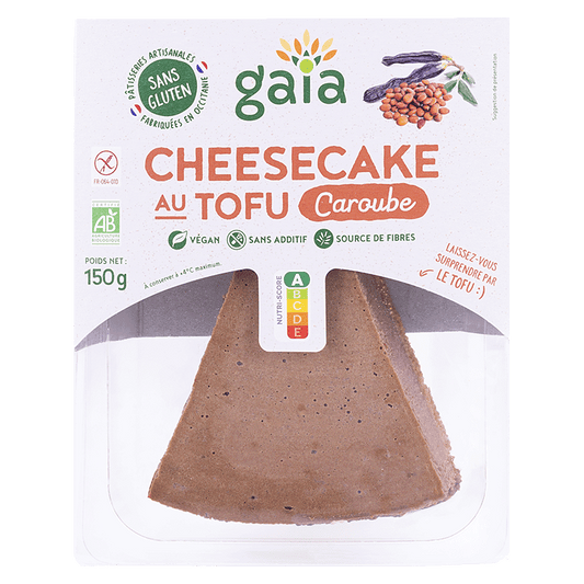 Gaia -- Cheesecake au tofu caroube - 150 g